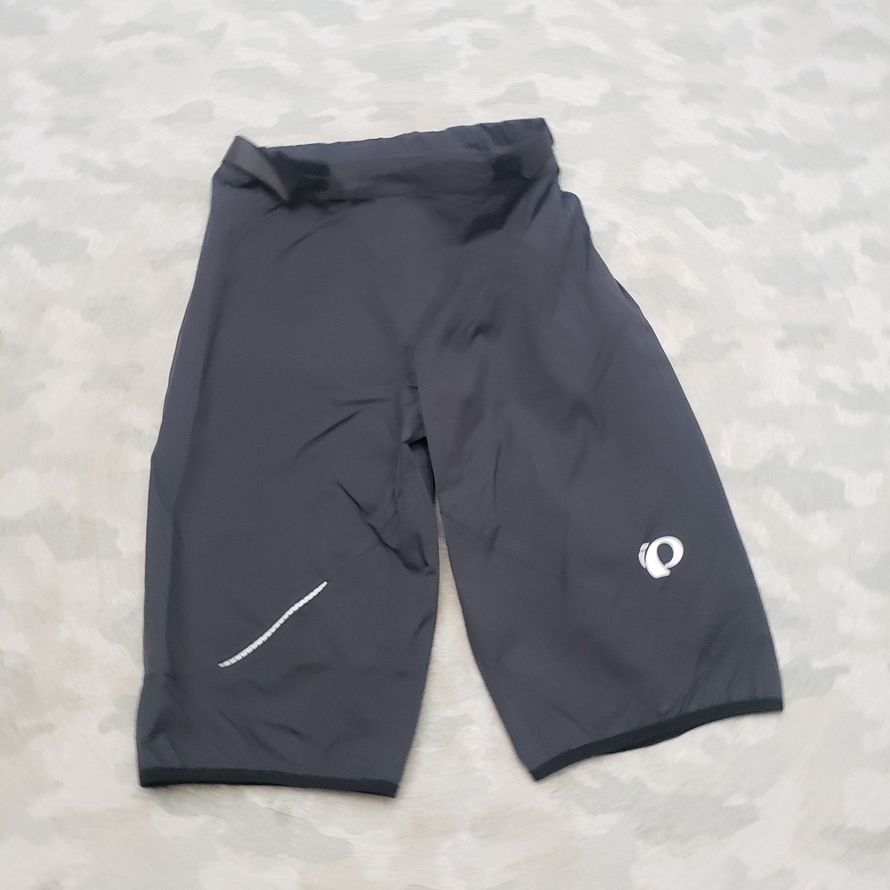 Pearl Izumi Cycling Shorts Mens Small Black Reflective Bike Activewear Light